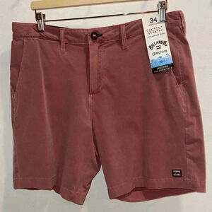 Billabong Crossfire Wave Washed 18" Hybrid Submersible Short - Size 34